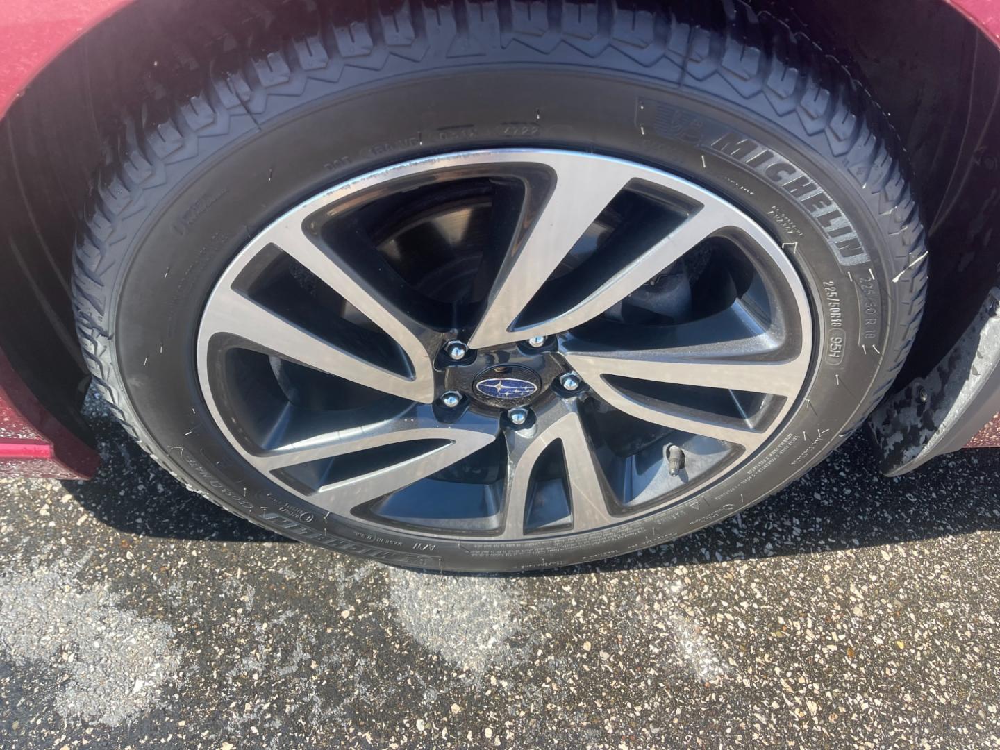 2018 Red /Black Subaru Legacy 2.5i Sport (4S3BNAS60J3) with an 2.5L H4 SOHC 16V engine, Automatic transmission, located at 11115 Chardon Rd. , Chardon, OH, 44024, (440) 214-9705, 41.580246, -81.241943 - Photo#23